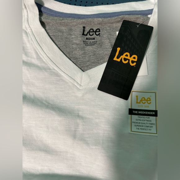 New Lee men T-shirts, size medium, 100% cotton - Picture 3 of 5